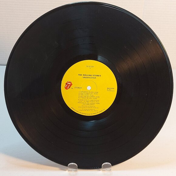 The Rolling Stones ~ Undercover (Vinyl LP, 1983) - Picture 3 of 4